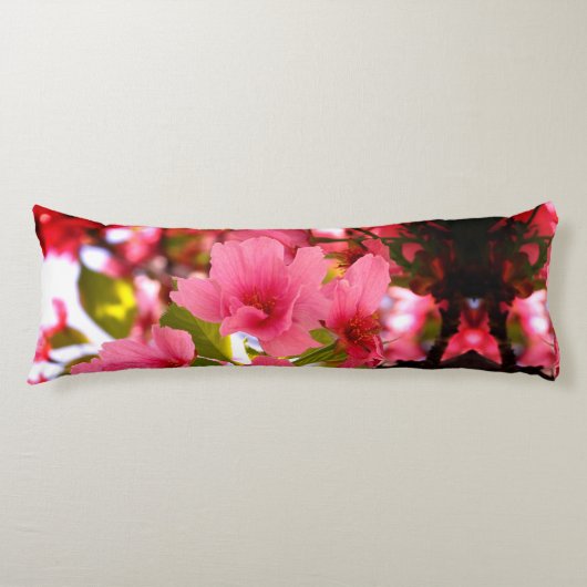 mooie kersenbloesem Rond werpkussen 41 cm Lichaamskussen (Voorkant)