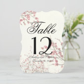 Mooie Kersenbloesembomen op Elegant Wit Kaart (Staand voorkant)