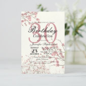 Mooie Kersenbloesembomen op Elegant Wit Kaart (Staand voorkant)