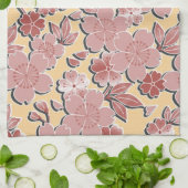 Mooie kersenbloesems theedoek (Gevouwen)
