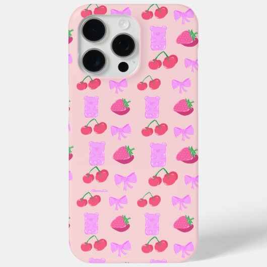 Mooie kersentelefoonhoes Case-Mate iPhone case (Achterkant)