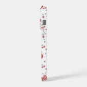 Mooie kersentelefoonhoes met harten en strikken iPhone hoesje (Linkerkant)