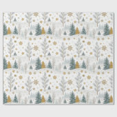 Mooie kerst cadeaupapier (Vlak)