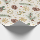 Mooie Kerst Cadeaupapier (Hoek)