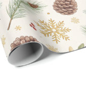 Mooie Kerst Cadeaupapier (Rol Hoek)