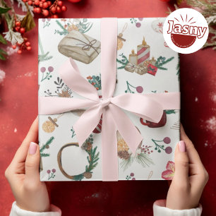 Mooie kerst comfort vakantieseizoen cadeaupapier