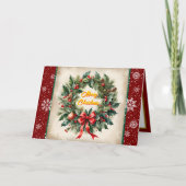 Mooie kerst feestelijke oude Collectie Kaart (Voorkant)