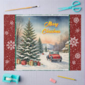 Mooie kerst feestelijke trendy Collectie Tissuepapier (Craft)