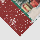 Mooie kerst feestelijke trendy Collectie Tissuepapier (Detail)