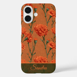 Mooie Kerst Geschenk Anjer Op Maat iPhone 16 Hoesje