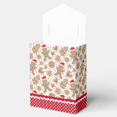 Mooie Kerst Gingerbread Favor Doos Bedankdoosjes (Geopend)