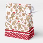 Mooie Kerst Gingerbread Favor Doos Bedankdoosjes (Achterkant)