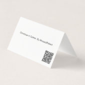 Mooie kerst in Colmar Kaart (Achterkant)