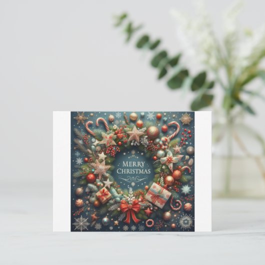 Mooie kerst Kaarten (Staand voorkant)