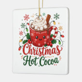 Mooie Kerst Kerstdrank Mok Keramisch Ornament (Links)