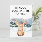 Mooie Kerst Kerstmis Feestdagenkaart (Staand voorkant)