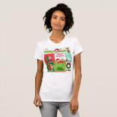 Mooie Kerst Klassieke Momenten T-shirt (Voorkant volledig)