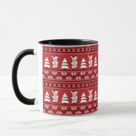 Mooie Kerst Koe Mok