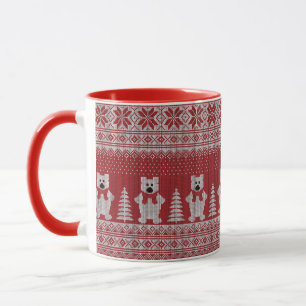 Mooie Kerst Koe Mok