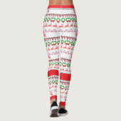 Mooie Kerst Leggings (Achterkant)