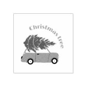 Mooie Kerst Leggings Rubberstempel (Afrduk)