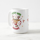 Mooie kerst mok (Voorkant links)