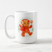 Mooie kerst mok wrap van gemberkoek (Links)