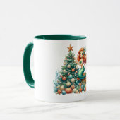 Mooie kerst mokken voor kinderen – Feestelijke fee (Voorkant links)