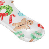 Mooie Kerst Mooiste Tijd van het Jaar Monogram Snijplank (Hoek)