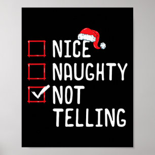 Mooie kerst niet in de kerstlijst poster
