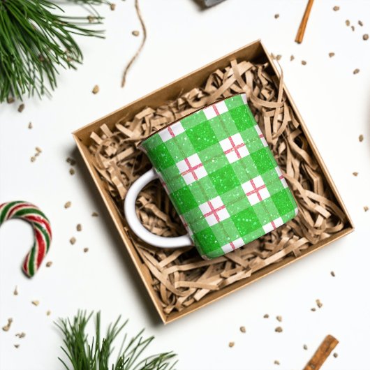 Mooie Kerst Plaid Mok