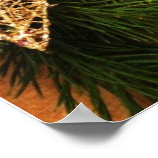 Mooie kerst poster (Hoek)