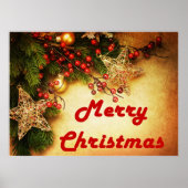 Mooie kerst poster (Voorkant)