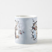 Mooie Kerst Rendier Mok | Gezellige Winter Mok (Center)