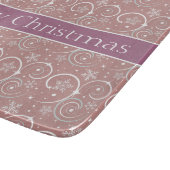 Mooie kerst snijplank (Hoek)