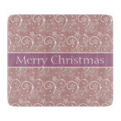 Mooie kerst snijplank (Voorkant)