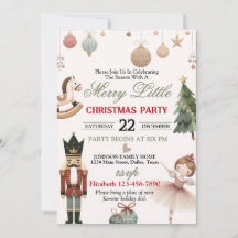 Mooie Kerst Thema Kerstfeest Uitnodiging
