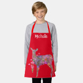 Mooie kerst van Deer Schort (Gedragen)