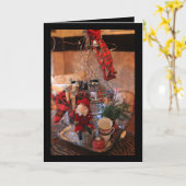 MOOIE "KERST" WENSEN VOOR BIJZONDERE MENSEN KAART (Gele Bloem)