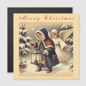 Mooie kerstangels (Voorkant / Achterkant)