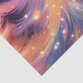 Mooie kerstbomen licht sprankelende kerst tissuepapier (Detail)