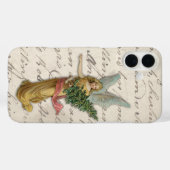 Mooie kerstboom Angel Antiek Victoriaans C Case-Mate iPhone Case (Achterkant (horizontaal))