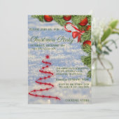 Mooie kerstboom kaart (Staand voorkant)