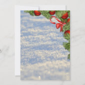 Mooie kerstboom kaart (Achterkant)