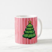 Mooie Kerstboom Koffiemok (Voorkant rechts)
