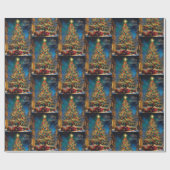  Mooie Kerstboom met Cadeaus Cadeaupapier (Vlak)