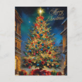  Mooie Kerstboom met Cadeaus Feestdagenkaart (Voorkant)