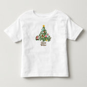 Mooie Kerstboom Mijn Eerste Kerst Kind's Kinder Shirts (Voorkant)