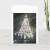 Mooie kerstboomkaart! feestdagen kaart (Achterkant)