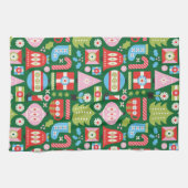 Mooie Kerstcadeau Keukenhanddoeken (Horizontaal)